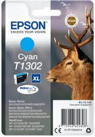 Each compatible epson c13t130 multipack includes four standard capacity compatible epson t130 printer inks, all with decent page yields, bringing down print costs to affordable. Singlepack Cyan T1302 Durabrite Ultra Ink Epson