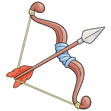 How To Draw A Bow And Arrow - Really Easy Drawing Tutorial