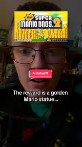 This is almost as bad as Super Mario Sunshines postcard reward… #fyp  #gaming #supermario
