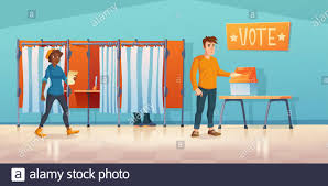 We did not find results for: El Interior Del Lugar De Votacion En El Dia De Las Elecciones Las Personas Que Eligen A Los Candidatos En Las Cabinas De Votacion Y Colocan Las Papeletas En La Caja Dibujo