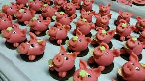 Marzipan Schweine Silvester Marzipan Susses Schwein