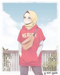 The only kind of bullying allowed is putting tomboys in frilly dresses. Hoodie Anime Girl Muslim Novocom Top