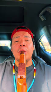 Messing around with the flute 🙂 #IndigenousTikTok #nativetiktok #fypシ...