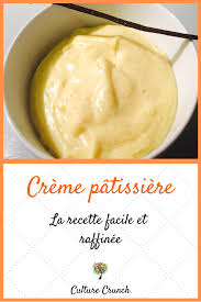 Creme Patissiere La Recette Facile Recette Creme Patissiere Recette Creme Pour Gateau