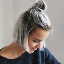 19 Short Hair Don T Care Hairstyles You Ll Fall In Love With Grey Hair Dye Hair Styles Short Hair Styles