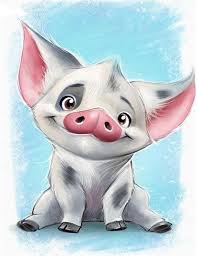 Piggy Diamond Painting Starter Kit 8x10 Disney Paintings Disney Drawings Disney Art