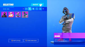 Unlocking the ikonik skin how to unlock the. The New Free Ikonik Skin Styles In Fortnite Ikonik Skin Styles Youtube