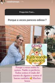 Colombiana ‍modelo periodista empresaria los invitó a escuchar #wradiofindesemana sábados y domingos. Catalina Maya Respondio A Quienes La Critican Por Su Participacion En Masterchef Celebrity Vibra