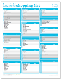 List Of Household Items Pdf Google Search In 2020 Household Items Checklist List Of Household Items Shopping List Template