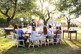 When designing a buffet for a backyard barbecue wedding shower, focus on easy access. Small Wedding Big Dreams 5 Small Wedding Ideas For Your Intimate Day