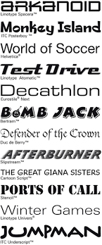 Pin By When Geeks Wed On Fonts Game Font Video Game Font Graphic Design Fonts