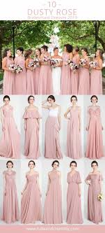 Top 10 Dusty Rose Bridesmaid Dresses 2019 Wedding Weddinginspiration Bridesm Dusty Rose Bridesmaid Dresses Short Bridesmaid Dresses Rose Bridesmaid Dresses
