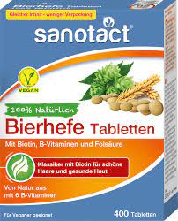 Sanotact Bierhefe Tabletten 400 St 200 G Dauerhaft Gunstig Online Kaufen Dm De