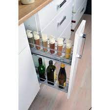 Maximera aménagement intérieur coulissant largeur: Rangement Coulissant Epices Bouteilles Pour Meuble L 15 Cm Delinia Cuisine Ikea Bathroom Medicine Cabinet Kitchen Makeover