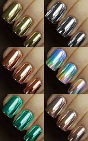Pin By Kim Roberts On Me Nails Metallic Nails Design Metallic Nail Art Metallic Nails