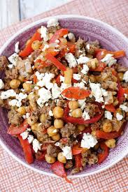Low Carb Kichererbsen Hackfleisch Pfanne Mit Feta Und Paprika Rezept In 2020 Rezepte Kichererbsen Kichererbsen Rezepte