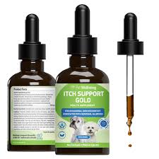 Itch Support Gold - for Occasional Skin Discomfort in Dogs | Pet Wellbeing  UK