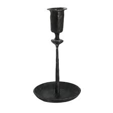 Wrought iron candle holders are offered in so many designs it is easy to accent any home's decor. Lineage Candlestick Holders Set Of Three The Society Inc