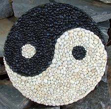 Earth Element Yin Yang Mosaic Garden Zen Garden Earth Elements
