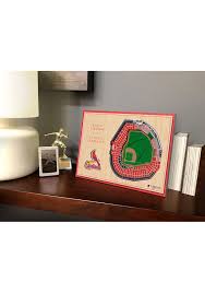 St Louis Cardinals 3d Desktop Stadium View Red Desk Accessory 6860345