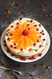 Weisse Schoko Cremetorte Mit Orangenfilets Ein Genuss Creme Fur Torten Coole Rezepte Essen