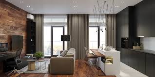 Get inspired with rustic, living room ideas and photos for your home refresh or remodel. Applying A Rustic Studio Apartment Design Which Decor By Wooden Accent Design Roohome