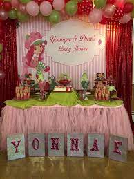 Strawberry Shortcake Baby Shower Baby Shower Party Themes Baby Boy Shower Favors Creative Baby Shower Themes