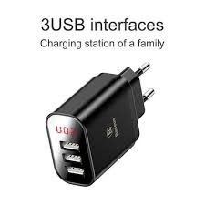 Baseus Mirror Lake Intelligent Digital 3 Usb Hizli Sarj Basligi Fiyatlari Ve Ozellikleri Usb Cihaz Gercekler