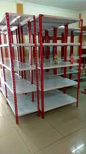 Furnioo.com 082113504602 rak besi siku multifungsi murah yang memiliki kualitas yang baik dengan menggunakan besi siku lubang dengan ketebalan 1.8 mm, dan dengan menggunakan ambalan dengan penopang 0.8 mm. Jual Rak Besi Siku Lubang Cat Powder Coating Rak Besi Berkah Maju Mandiri