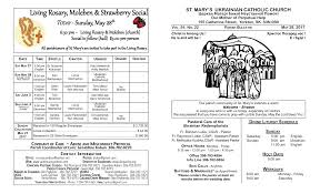 Living Rosary, Moleben & Strawberry Social