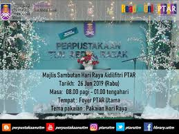 On 5 jun, 2019, muslims in singapore, brunei, indonesia, and malaysia will celebrate the auspicious festival of hari raya. Hari Raya Aidilfitri Perpustakaan Uitm S Blog