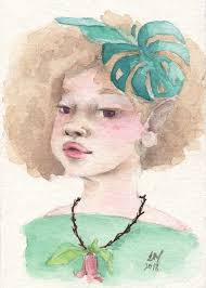 Monstera Albino Leaf