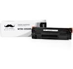 Compatible HP 85A CE285A Black Toner Cartridge Moustache