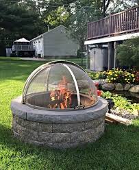 Stainless Steel Fire Pit Spark Screen Stainless Steel Fire Pit Fire Pit Fire Pit Screen