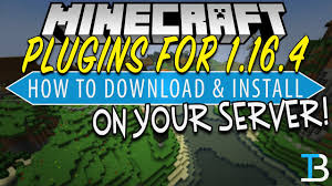 How To Add Plugins To A Minecraft Server In Minecraft 1 16 4 Youtube