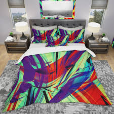 Maybe you would like to learn more about one of these? Designart Vinatge Lime Green Abstract Art Modern Contemporary Bedding Set Duvet Cover Shams Overstock 23506509