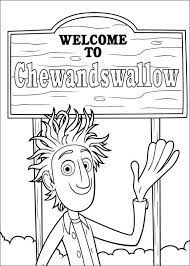 coloriage dessins tempete de boulettes geantes 1 coloring pages elsa books coloriages la famille addams