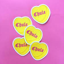 Chula Sticker 5 Pack Conversation Hearts Cool Stickers In 2021 Cool Stickers Sticker Collection Chicana Style
