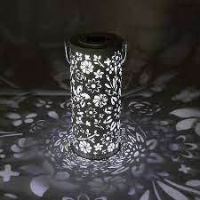 Browse our solarcell floral pattern images, graphics, and designs from +79.322 free vectors graphics. White Bloom Punched Metal Solar Lantern Kirklands