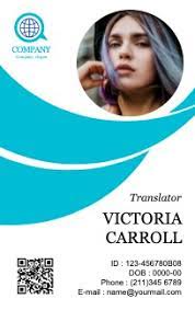 As the name suggests, the main purpose of an id card is the identification of a person. Free Id Card Maker Make Employee Id Cards Visitor Card Online Drawtify