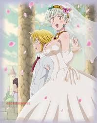 Meliodas Y Elizabeth Boda Anime Style By Criszeldris1 On Deviantart In 2020 Anime Style Seven Deadly Sins Anime Anime