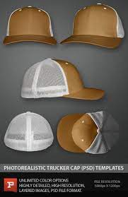 Trucker Cap Template Psd Trucker Cap Trucker Cap