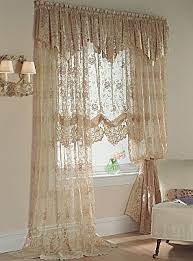Jcp Home Shari Lace Rod Pocket Curtain Panel Lace Window Lace Window Treatments Vintage Lace Curtains