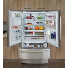 Multiairflow™ evenly circulates cool, fresh air to maintain consistent temperatures throughout the entire fridge cavity, from the door bins to back corners. Bosch B21cl80sns 36 800 Series French Door Counter Depth Refrigera