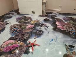 You will have to mix the epoxy coating with the pigment you want as directed by the instructions on the label. Turn Any Room Into A Stunning Work Of Art With 3d Epoxy Flooring