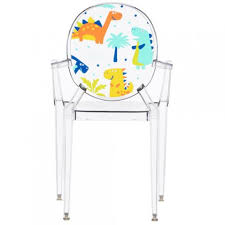 Uaredesign travaille main dans la main avec les enseignes les plus prestigieuses à travers le monde : Chaise Loulou Kartell Kids De Kartell Dinosaures