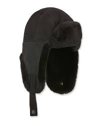 Ugg Men S Shearling Lined Sheepskin Trapper Hat Trapper Hats Mens Uggs Uggs