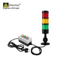 Custom Otennlux MSL2-301 24v Signal Tower Light with Push ...