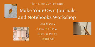 Make Your Own Journals and Notebooks Workshop