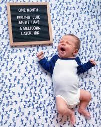 Our baby girlsie is 4 months old today. One Month Baby Milestones Pictures Baby Milestone Photos Monthly Baby Pictures